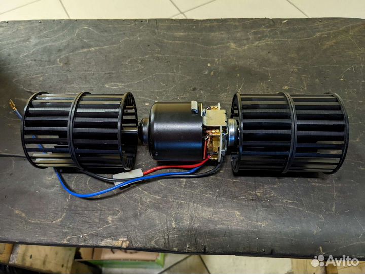 Мотор печки газ, паз, лиаз 12в 24в