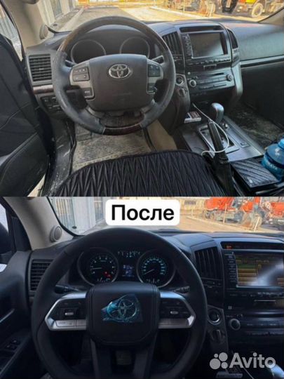 Руль на toyota land cruiser 200