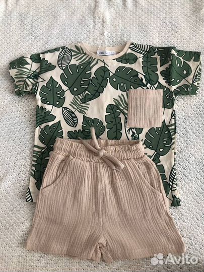 Муслиновый костюм для мальчика