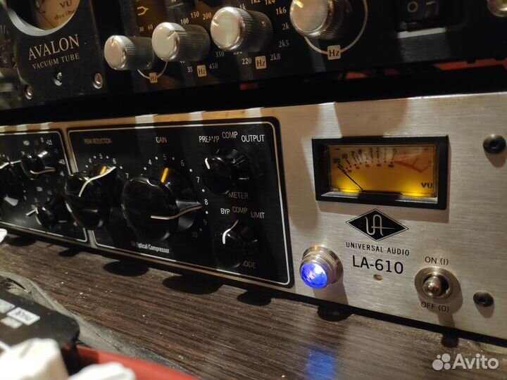 Universal audio la610 микрофонный предусилитель