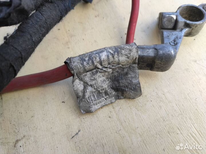 Коса силовая акб Z18XER МКПП на Opel Vectra C