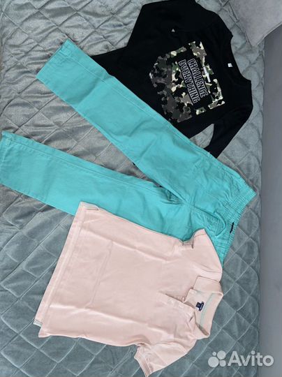 Одежда пакетом для мальчика 122 128