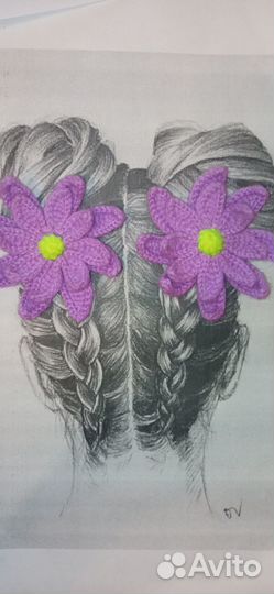 Резинки для волос ручной работы