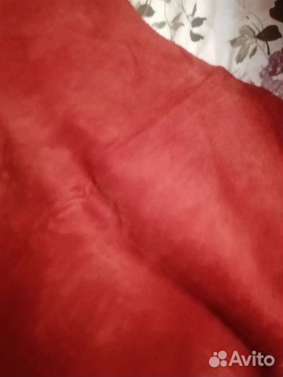 Замша отрезы