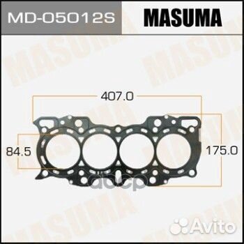 Прокладка гбц honda MD05012S Masuma