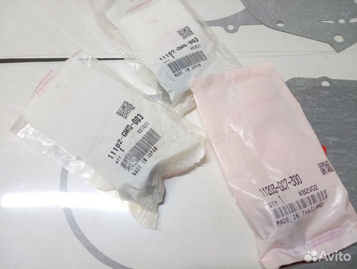 Комплект сайлентблоков Honda Dio/Takt