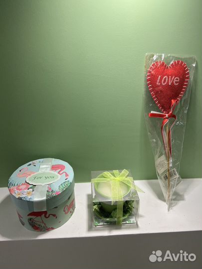 Декоративные свечи подарочная коробка