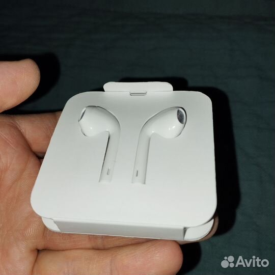 Наушники проводные apple earpods lightning