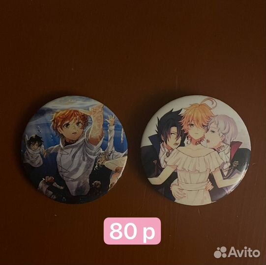 Значки аниме