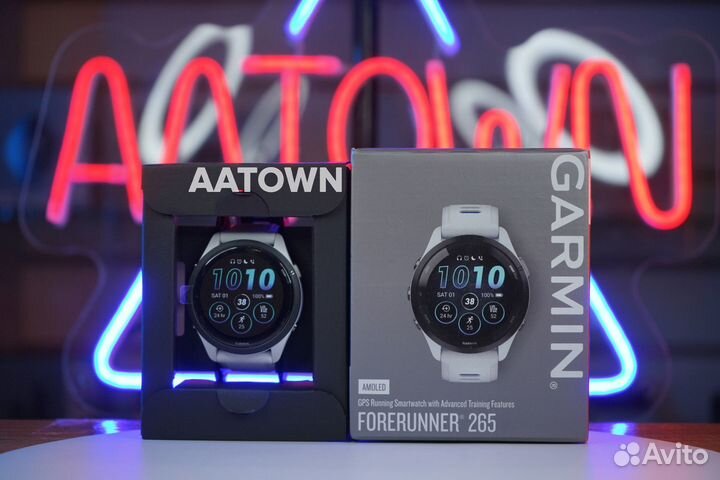 Garmin Forerunner 265 Белые - White