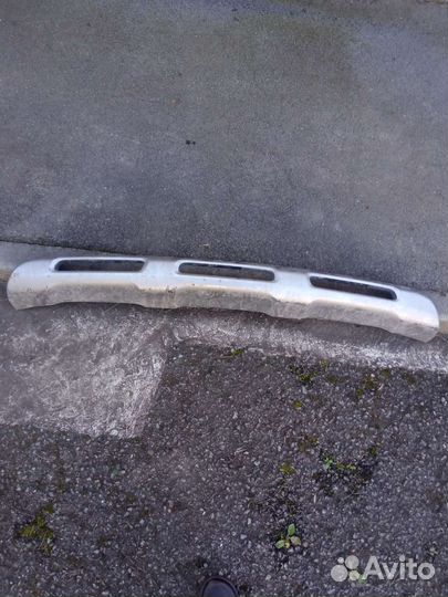 Накладка на передний бампер