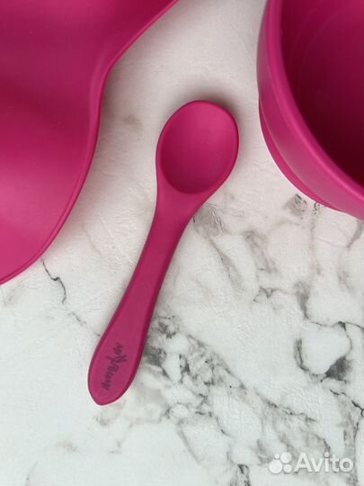 Силиконовая детская посуда