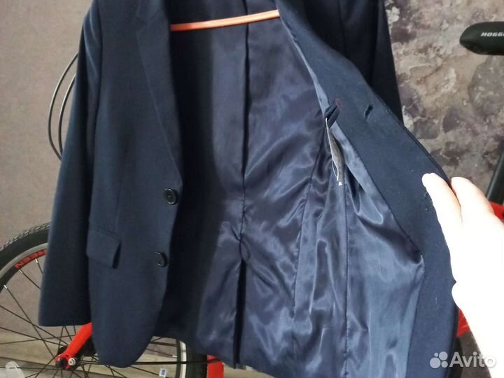 Школьный костюм для мальчика 122 синий