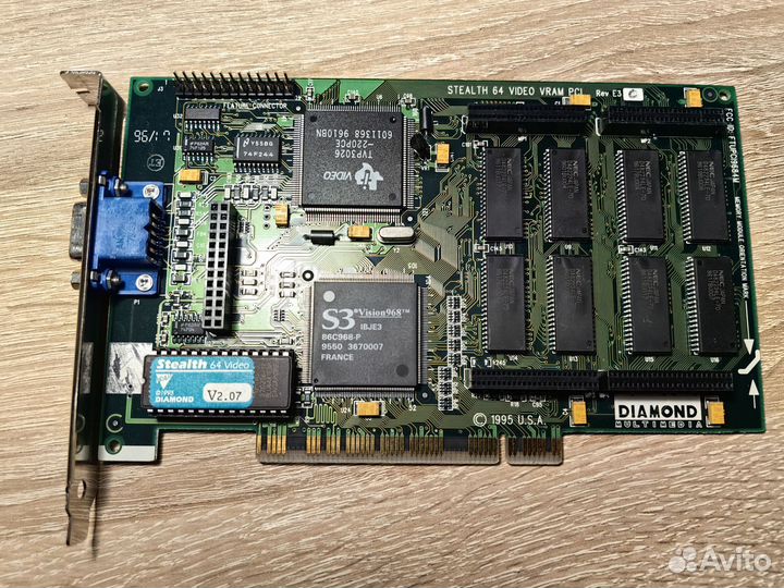 Diamond Stealth 64 Video vram 2Mb PCI Vision968