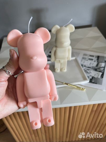 Ароматические свечи медведи Bear-brick 18 см 3D