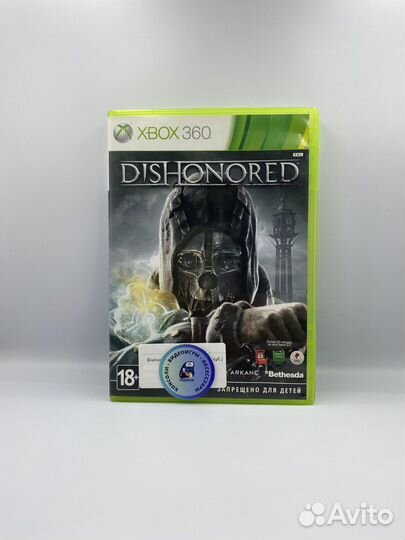 Dishonored xbox 360 (б/у, рус.суб.)