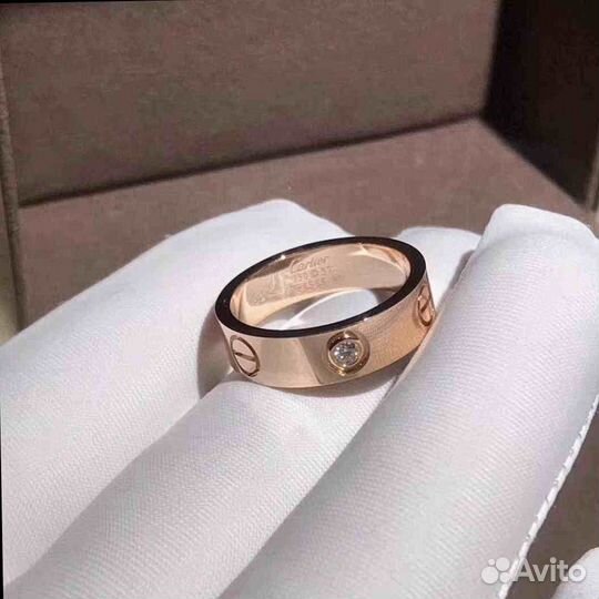 Обручальное кольцо Inspired Cartier Love 0,02ct