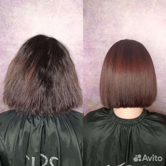 Кератиновое выпрямление, Ботокс для волос