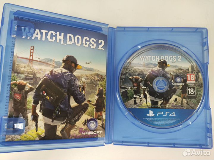 Диск для PS4 Watch Dogs 2