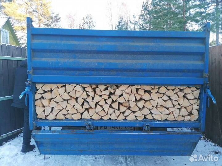 Дрова колотые березовые