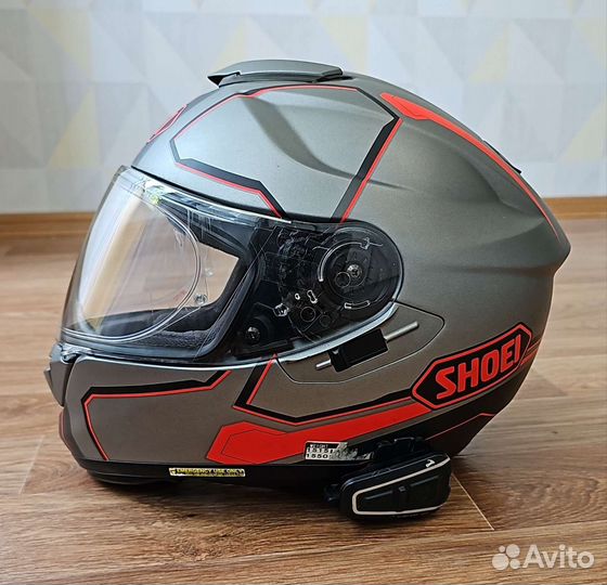 Мотошлем Shoei GT AIR с гарнитурой, размер L