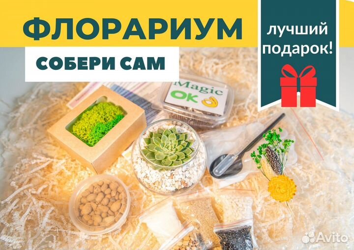 Набор для создания флорариума