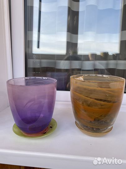 Цветочные горшки бу