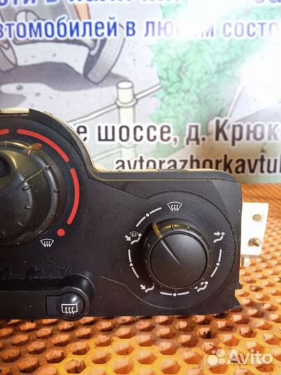 Блок управления печкой Renault Scenic