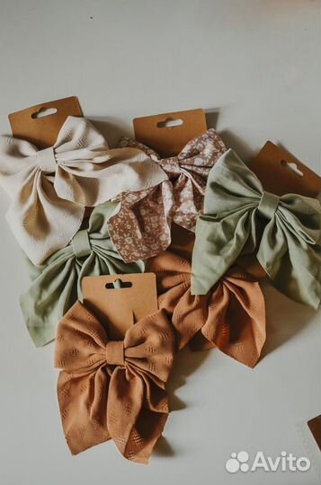 Заколки банты для волос для девочек