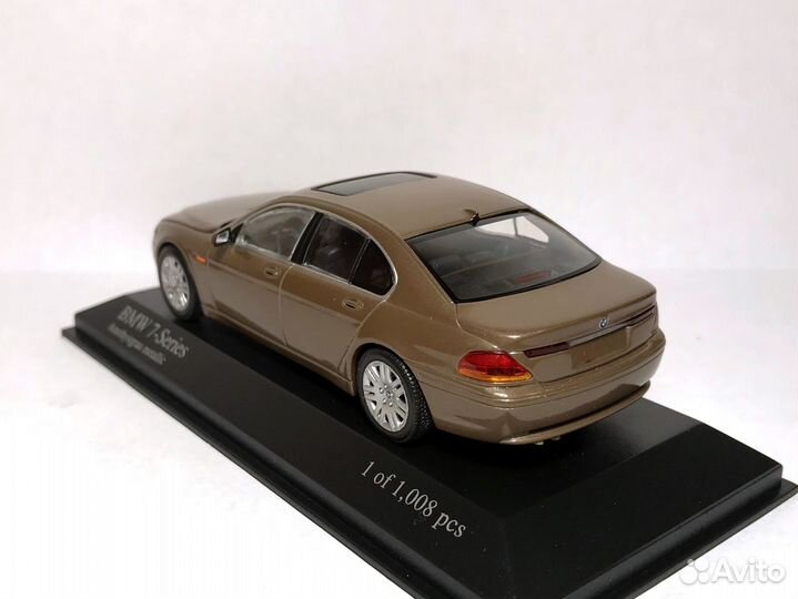 Модель Minichamps 1/43 BMW 7 series (E65)