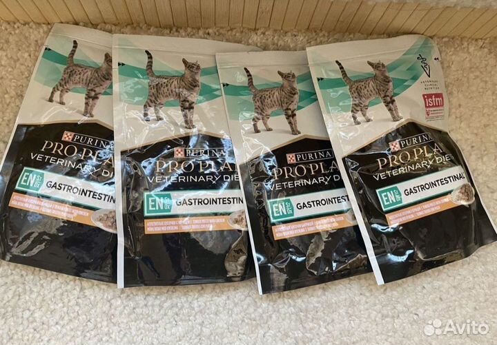 Gastrointestinal ProPlan для кошек 1,5кг и влажный