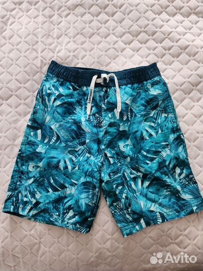 Шорты пляжные, детские размер 140