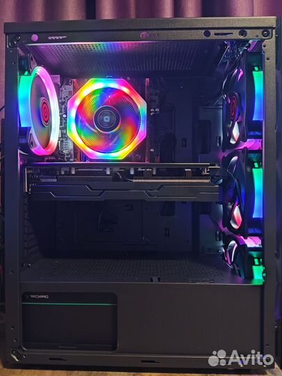Игровой комплект гарантия + Монитор + пк RX5700