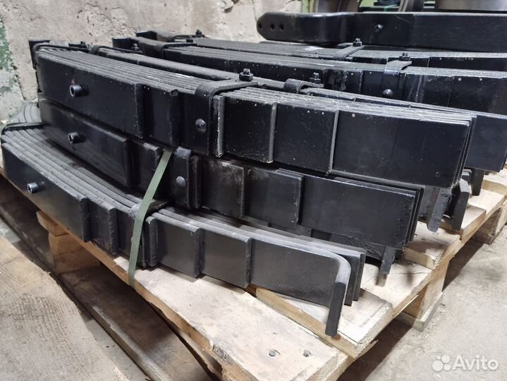 Рессора уст (8 листов, L1060мм, 75мм)