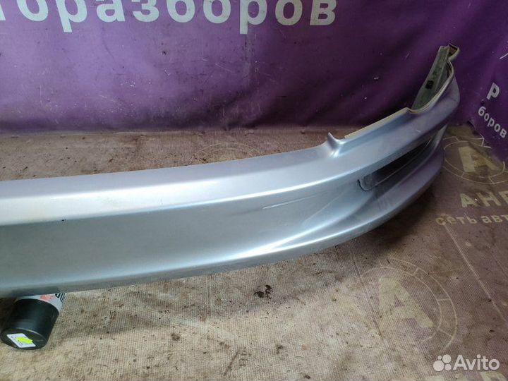 Накладка на бампер передняя Mitsubishi Outlander