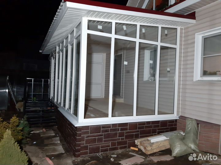 Веранда под ключ