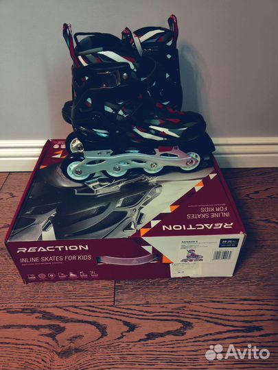 Роликовые коньки детские раздвижные