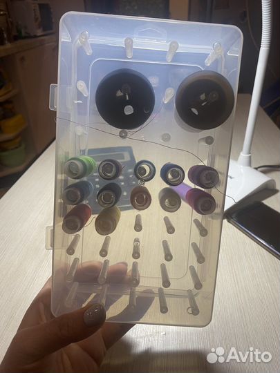 Коробка, бокс, органайзер для швейных ниток