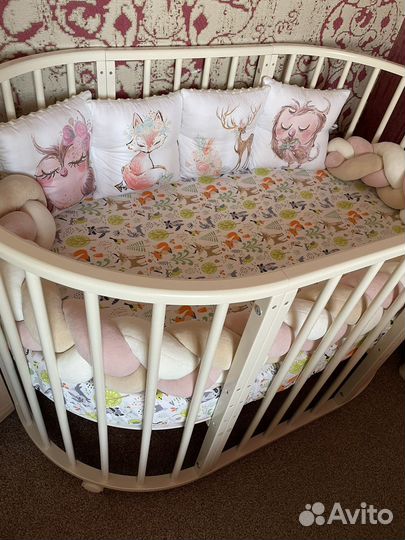 Детская кроватка трансформер 7 в 1