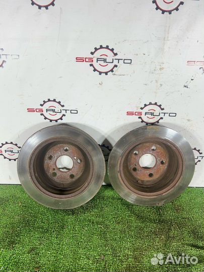 Диск тормозной задний Toyota Celica ZZT231 2ZZ-GE