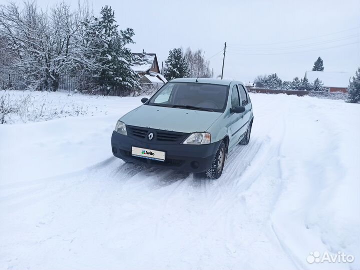 Renault Logan 1.4 МТ, 2007, 188 240 км