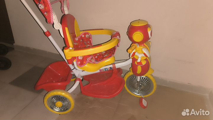 Детский трёхкратный велосипед