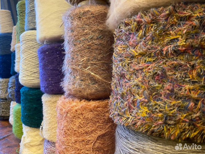 Итальянская пряжа с производства