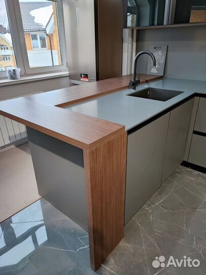 Столешница из искусственного камня. Производство