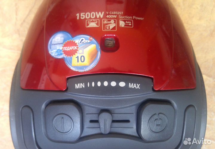 Пылесос LG V-с4b52st (с дополнительным насадками)