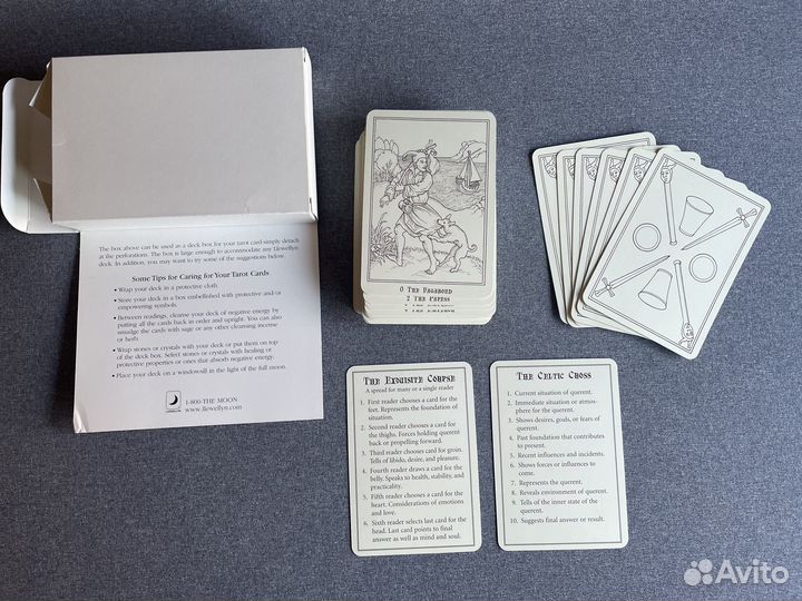 Редкое Ship of the Fools tarot, 2002 год, США