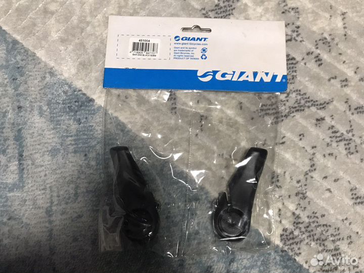 Рога на руль giant эргономичные, 82 мм, 115 г