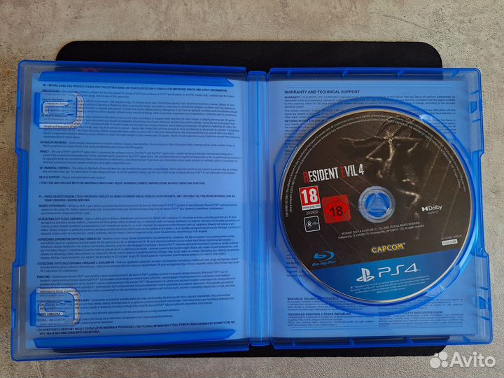 Resident evil 4 remake ps4 диск