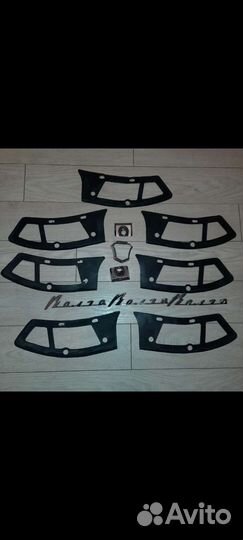 Газ 21 молдинги дверей