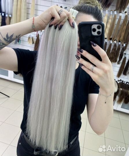 Натуральные, окрашенные волосы